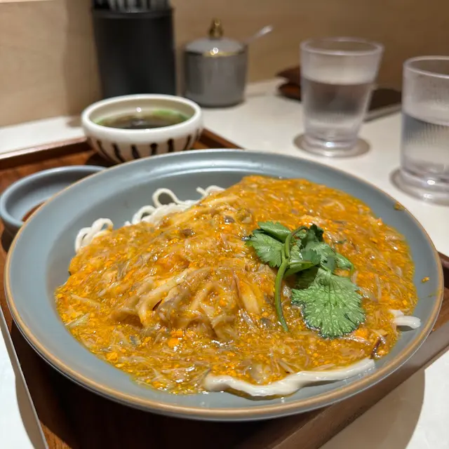 好多蟹肉蟹黃，麵條好煙韌😍