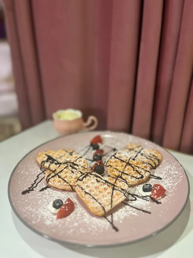 桃桃甜心心窩夫