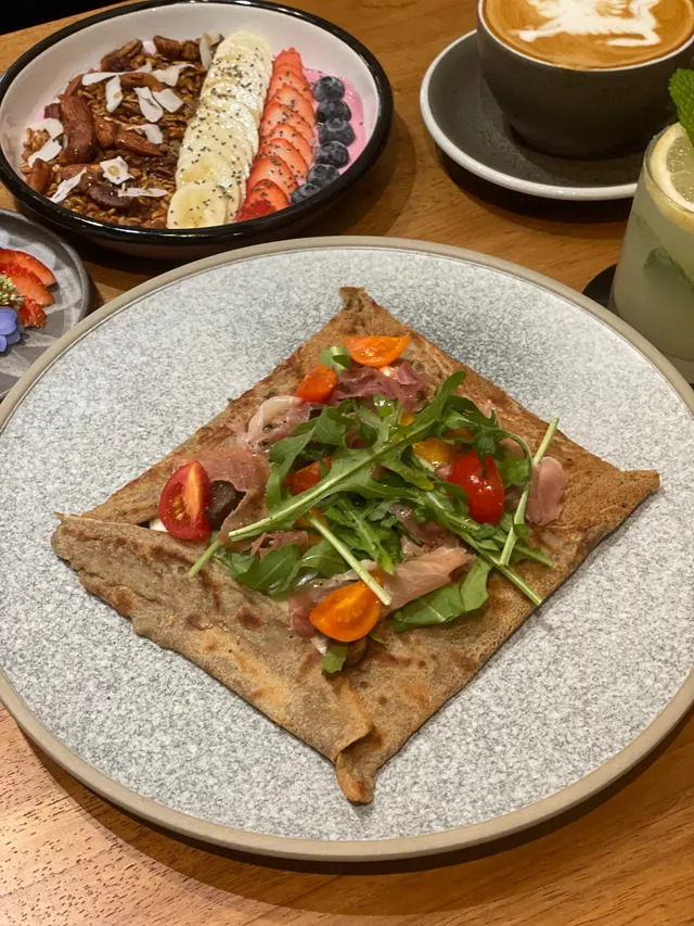 巴馬火腿布列塔尼可麗餅