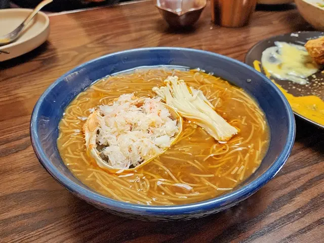 松葉蟹肉海皇麵線