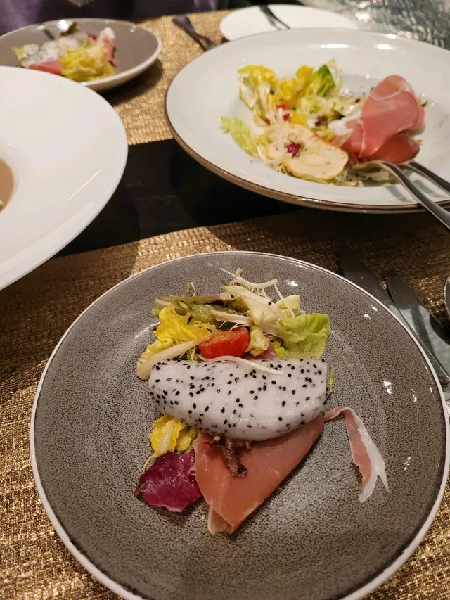 巴馬火腿蜜瓜沙律