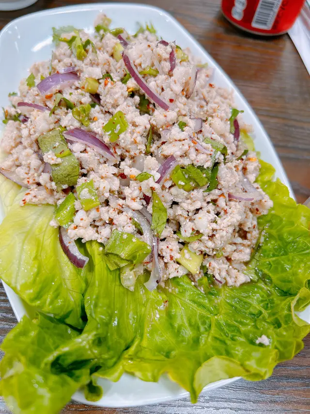 泰式肉碎生菜包