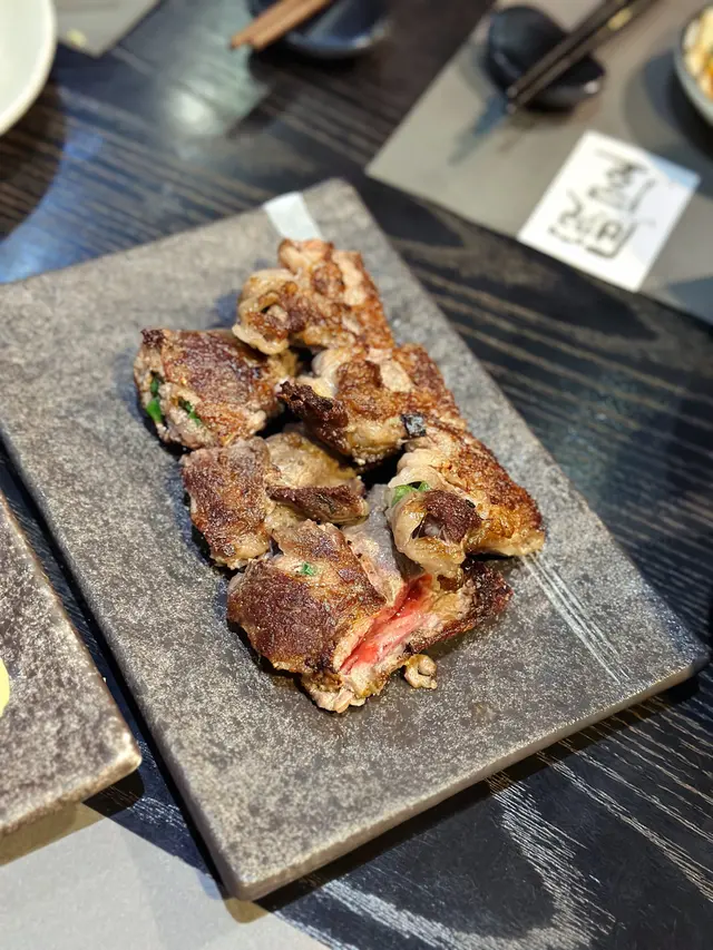 鐵板薄燒牛肉