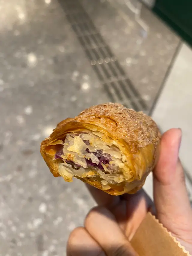 唔夠脆 #批 #紫薯批 #紫薯麻薯批