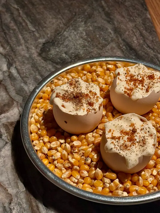 Carbonara egg