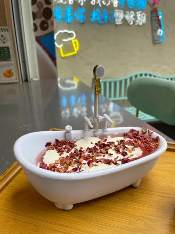 玫瑰泡泡浴