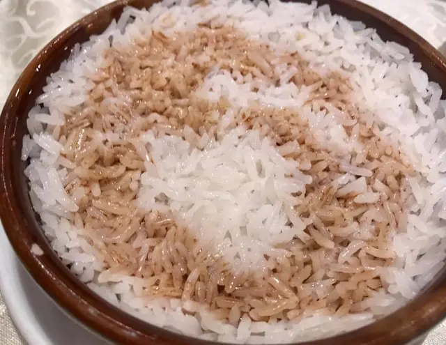 砵仔豬油撈飯