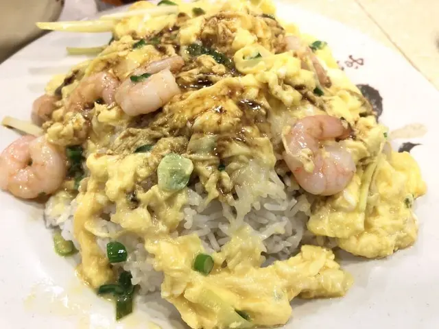 岩漿炒蛋蝦仁飯