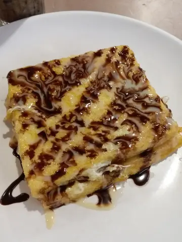 香蕉黑白西多士