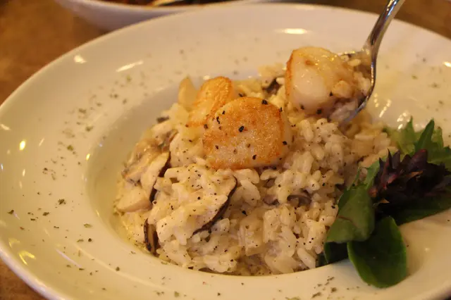 黑松露帶子意大利飯