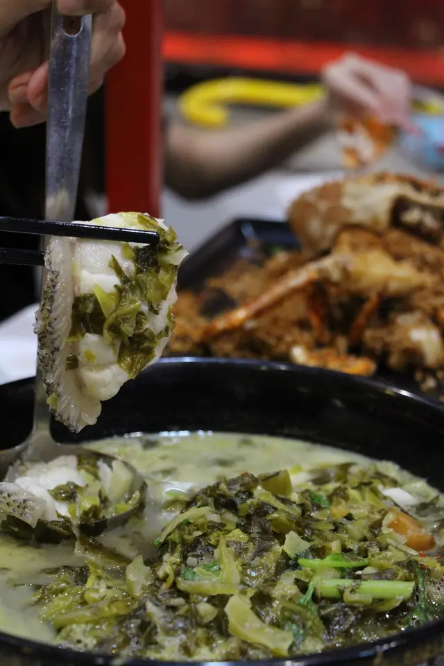 潮式酸菜水煮魚