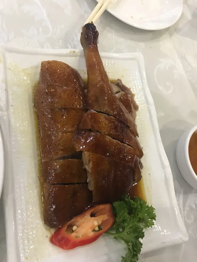 我地食嘎時候個皮仲脆,最掂係距秘制酸梅醬,超配