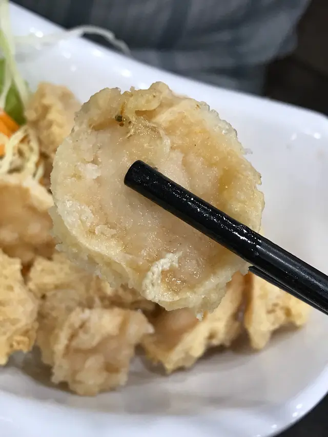 脆炸馬來豆卜釀蝦膠