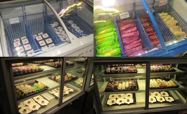 甜品區有雪糕和啲骰精緻的甜品糕點