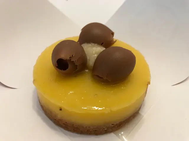 檸檬榛子朱古力撻🍋