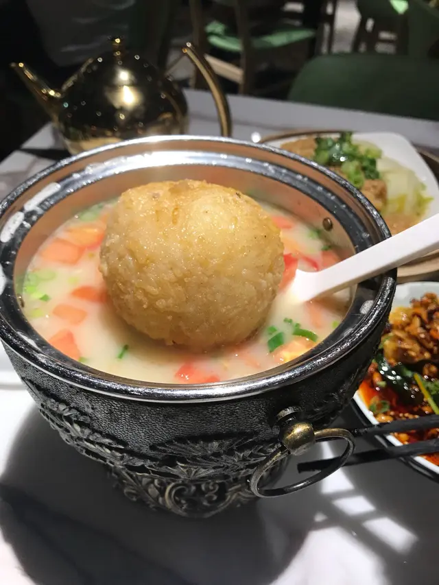 私房金黃球泡飯