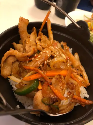 泡菜牛肉饭