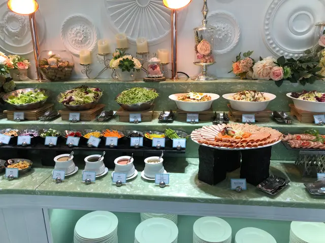 自助沙律頭盤區