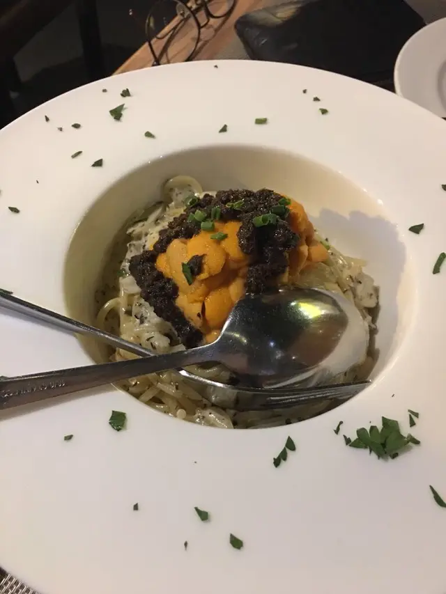 海膽黑松露雜菌意粉