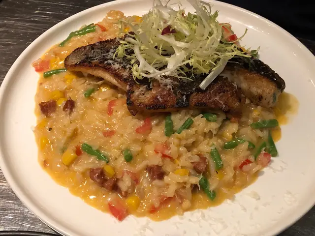 Risotto Seabass Fillet