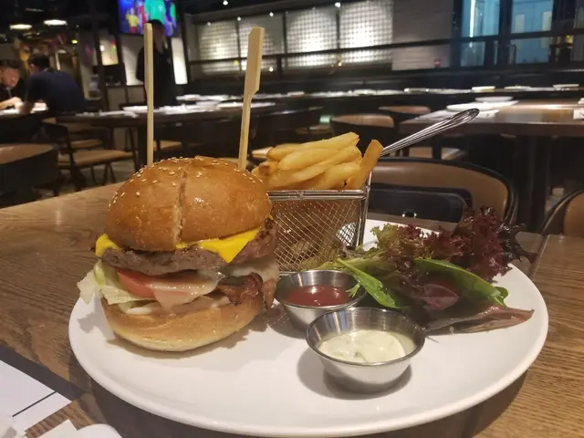 Beefy Mushroom Burger