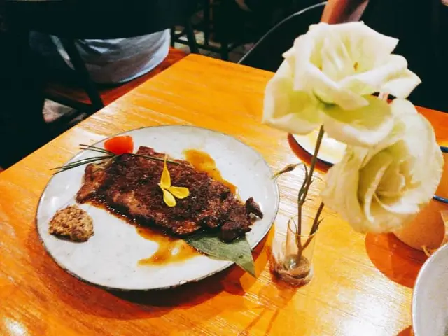 蘋果燒汁網燒安格斯肉眼