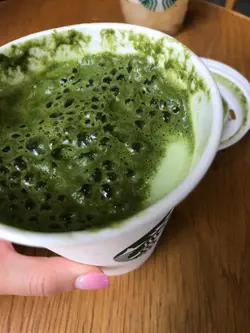 very little milk foam