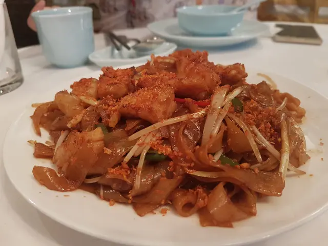 避風塘海鮮炒河