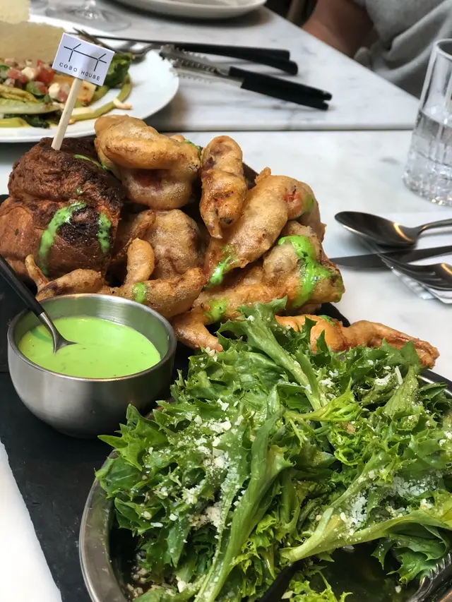 炸軟殻蟹配wasabi  醬汁