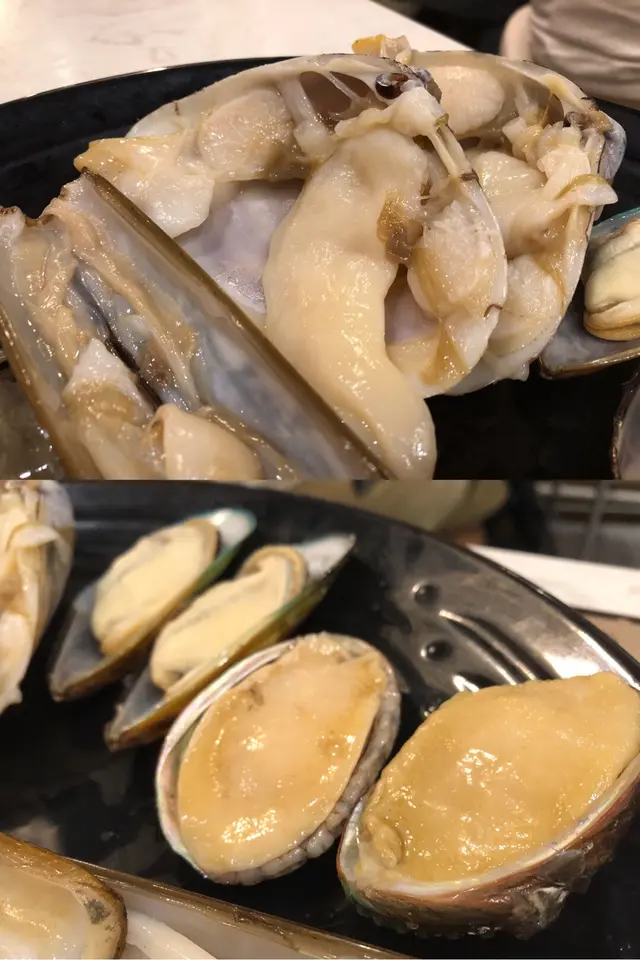 越南貴妃蚌、翡翠九孔鮑魚