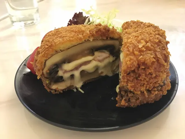 脆炸流心芝士大啡菇