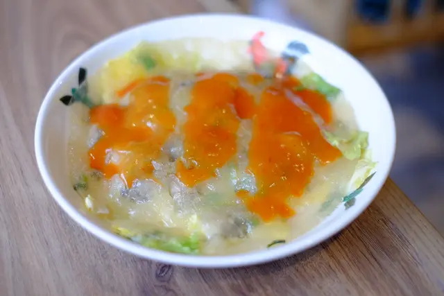 蛋漿係七分熟既狀態,蛋味夠濃又唔會太實,而粉漿亦唔會落得太多,無濕濕稠稠的感覺。