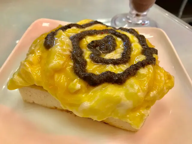 黑松露炒蛋多士