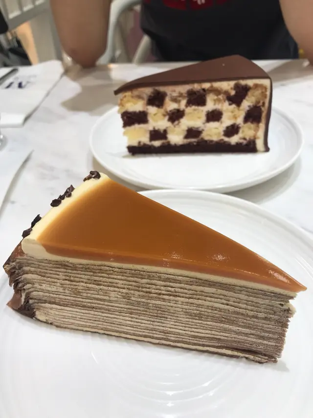 海鹽焦糖千層蛋糕