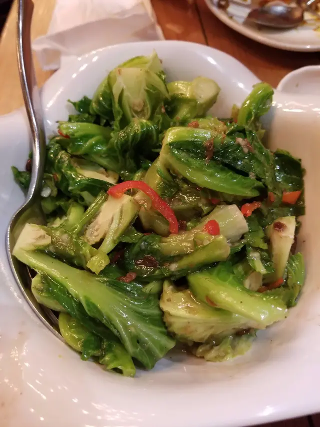 馬拉盞炒椰菜苗