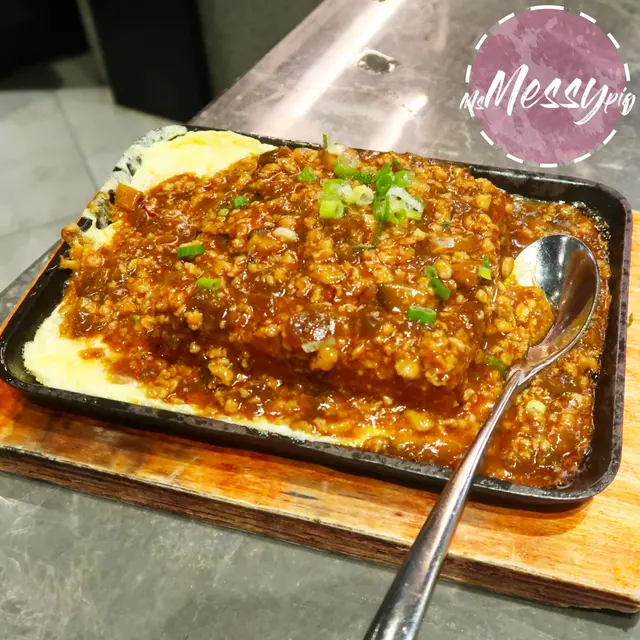 菜香鐵板豆腐(細)