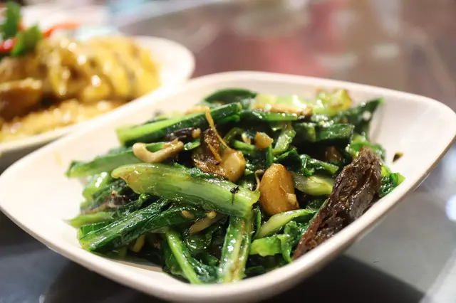 豆豉鯪魚油墨菜