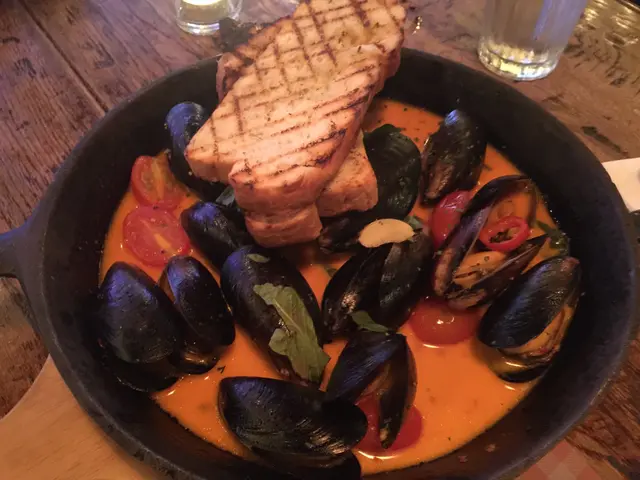 Messels in'nduja sauce