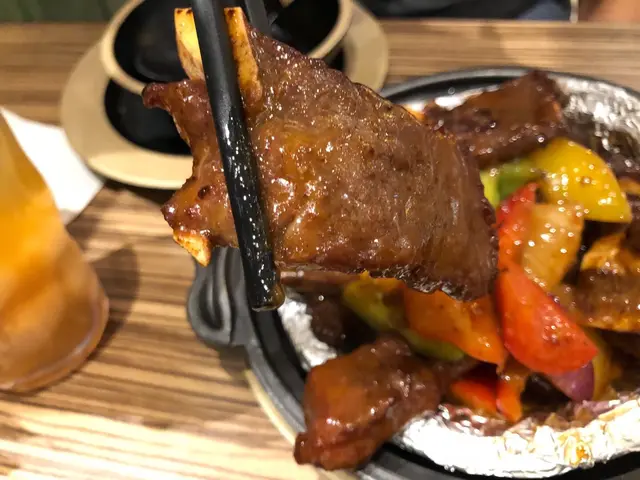 馬來沙爹火焰牛仔骨