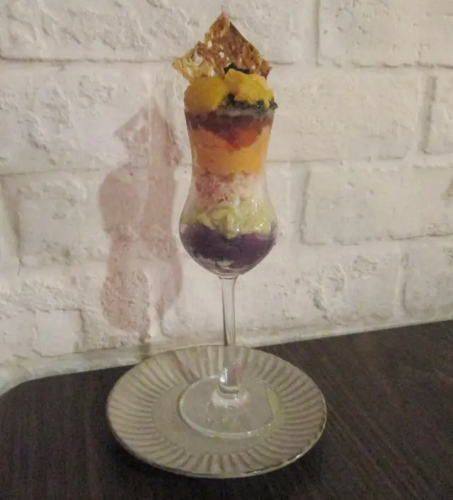 色彩豐富，口感多變