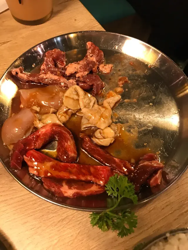 下午的燒烤餐d餐