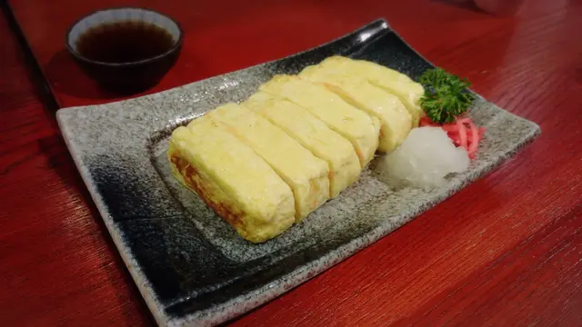 明太子雞蛋卷 Spicy cod roe egg omelette