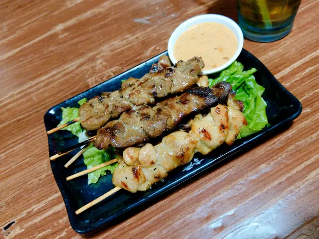 沙爹串燒（半豬半雞）