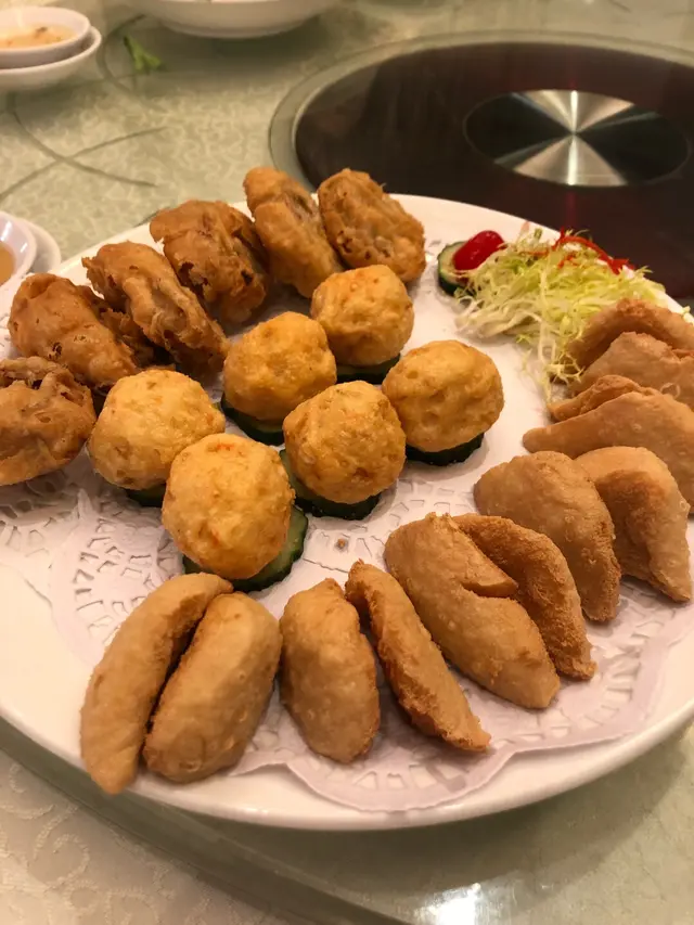 普靈豆腐伴灌章蝦棗