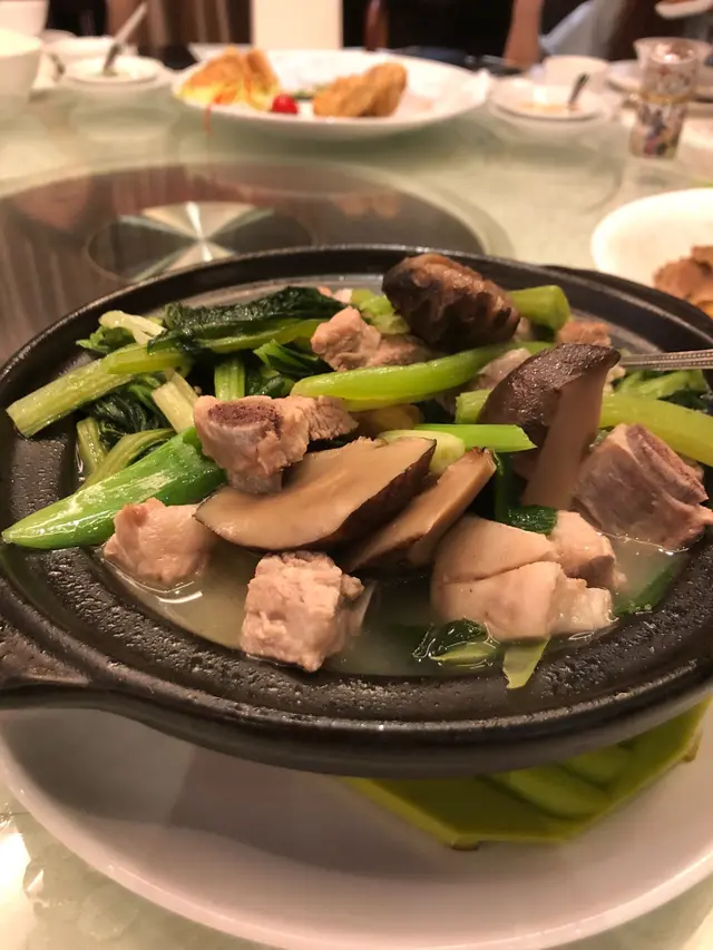 排骨春菜煲