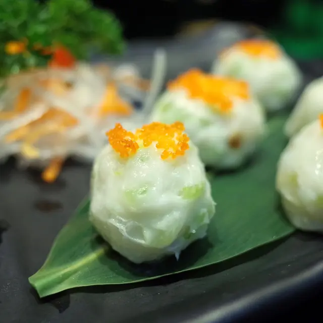 手打秘製墨魚丸