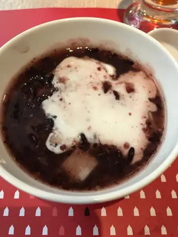 Daily homemade dessert 椰汁紫米露