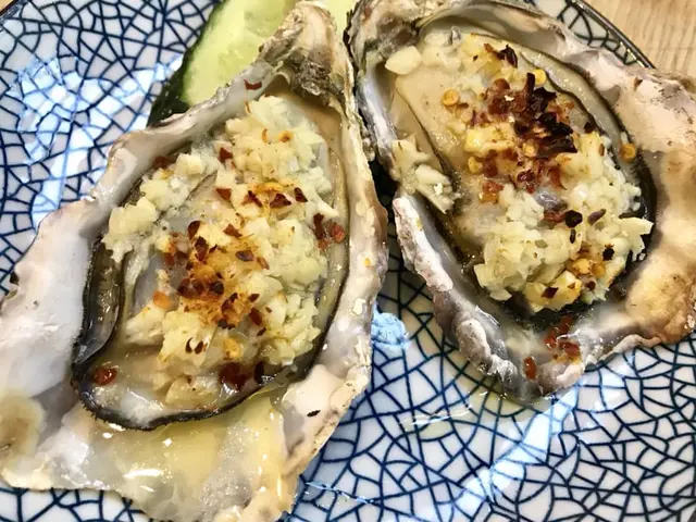 蒜蓉辣醬燒日本室津蠔