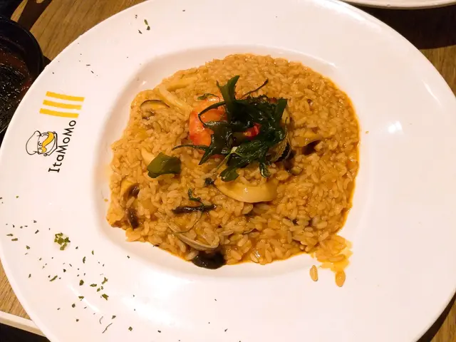 帆立貝海鮮龍蝦汁義大利飯