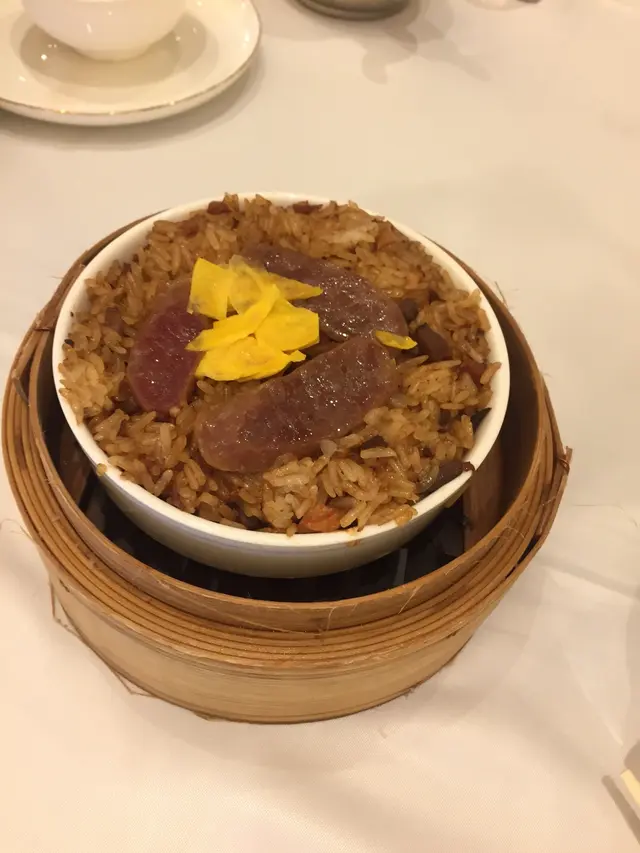 終於可以食到䁔笠笠糯米飯。整